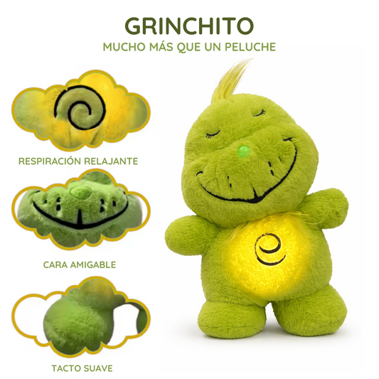 Grinchito Peluche que respira AntiAnsiedad